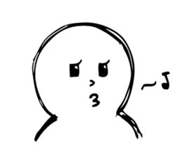 Mr. eyelashes sticker #8603872