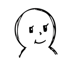 Mr. eyelashes sticker #8603876