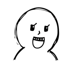 Mr. eyelashes sticker #8603880