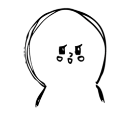 Mr. eyelashes sticker #8603882