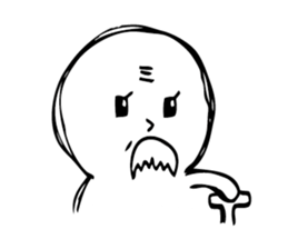 Mr. eyelashes sticker #8603887