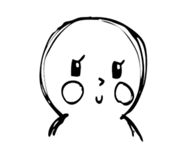 Mr. eyelashes sticker #8603890