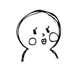 Mr. eyelashes sticker #8603896