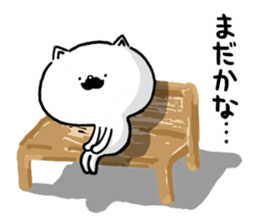 Higenyanko beard cat 2 sticker #8604467