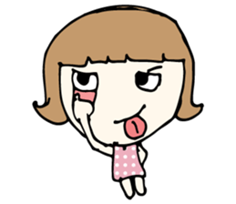 Nae nae girl sticker #8604622