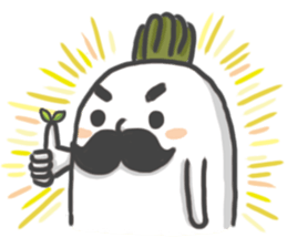 Radish Cai Cai 3 - Life sticker #8604705