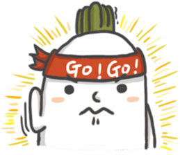 Radish Cai Cai 3 - Life sticker #8604707