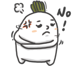 Radish Cai Cai 3 - Life sticker #8604709