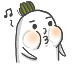 Radish Cai Cai 3 - Life sticker #8604719