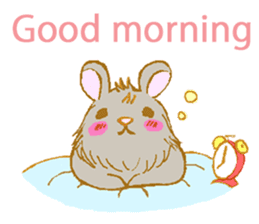 Cute Degus mouse ~Ver. English~ sticker #8605098