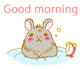 Cute Degus mouse ~Ver. English~ sticker #8605098