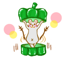 Cute Degus mouse ~Ver. English~ sticker #8605114