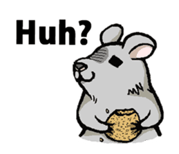 Cute Degus mouse ~Ver. English~ sticker #8605135