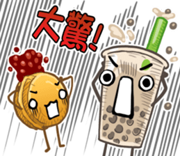 Taiwanese foods are friends sticker #8605263