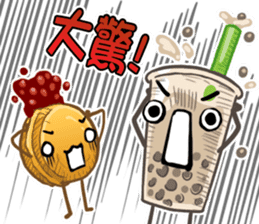 Taiwanese foods are friends sticker #8605263