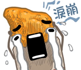 Taiwanese foods are friends sticker #8605274
