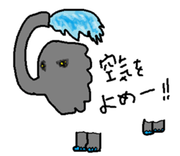 Semitransparent team sticker #8605973