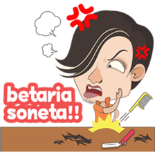 Rudi, The Fancy Hairdresser sticker #8606614