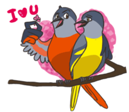 Taiwan birds sticker #8606625