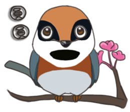 Taiwan birds sticker #8606653