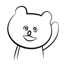 Cute white bears Vol.1 sticker #8606818