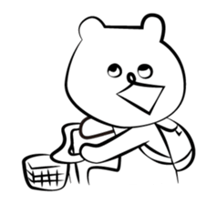 Cute white bears Vol.1 sticker #8606819