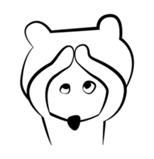 Cute white bears Vol.1 sticker #8606823
