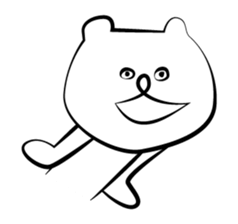 Cute white bears Vol.1 sticker #8606826