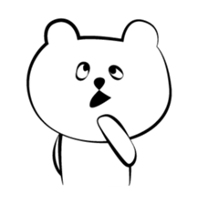 Cute white bears Vol.1 sticker #8606827