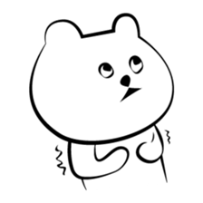 Cute white bears Vol.1 sticker #8606840