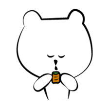 Cute white bears Vol.1 sticker #8606845