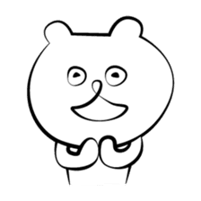 Cute white bears Vol.1 sticker #8606849