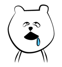 Cute white bears Vol.1 sticker #8606853