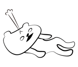 Cute white bears Vol.1 sticker #8606855