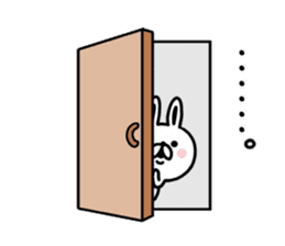 Kansai dialect Rabbit USATAN sticker #8607154