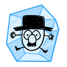 TOP HAT MAN sticker #8607213