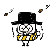 TOP HAT MAN sticker #8607215