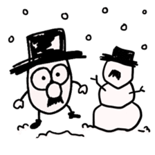 TOP HAT MAN sticker #8607216