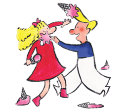 John and Lulu sticker #8607392