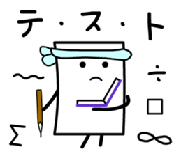 Cardman confronts stormy winds 3 sticker #8607602