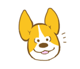 corgi taro sticker #8607659