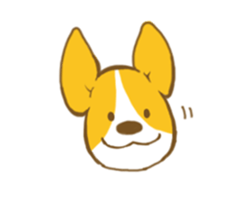 corgi taro sticker #8607660