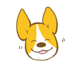 corgi taro sticker #8607661