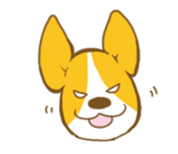 corgi taro sticker #8607662