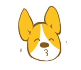corgi taro sticker #8607663