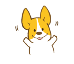 corgi taro sticker #8607664
