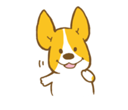 corgi taro sticker #8607666