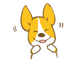 corgi taro sticker #8607667