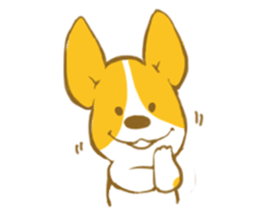 corgi taro sticker #8607669