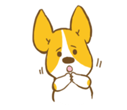 corgi taro sticker #8607672